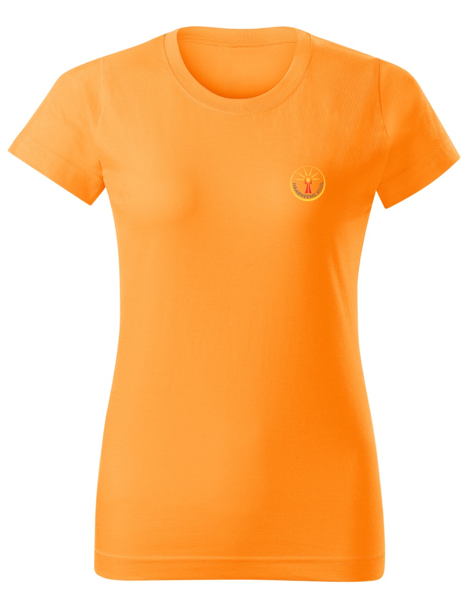 Naiste T-särk, oranz