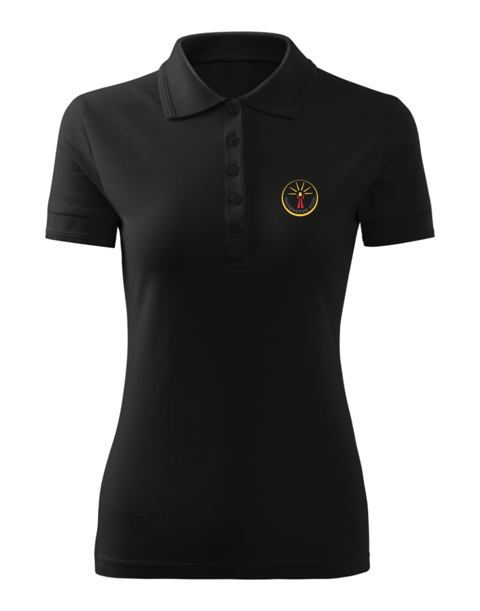 Naiste polosärk, must