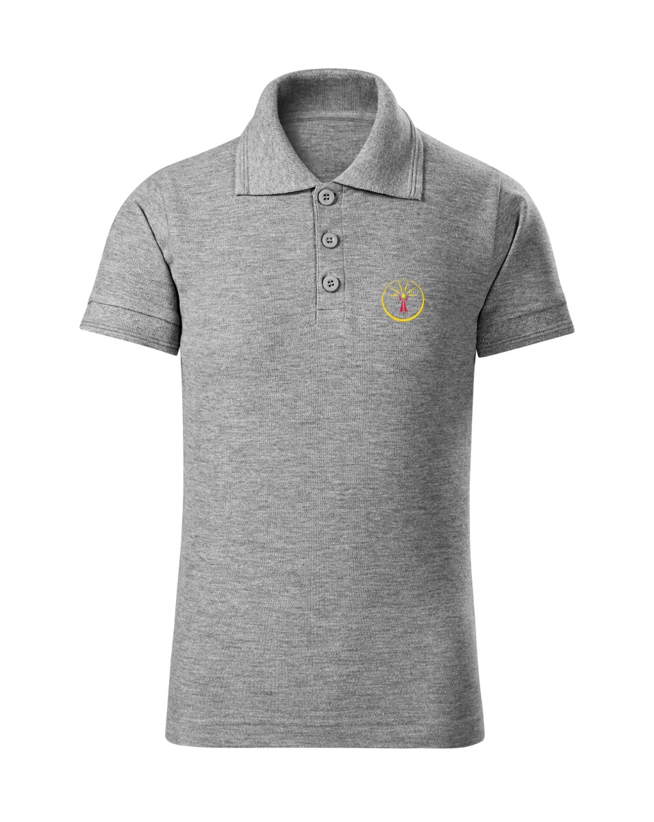 Laste kitsas polosärk, hall