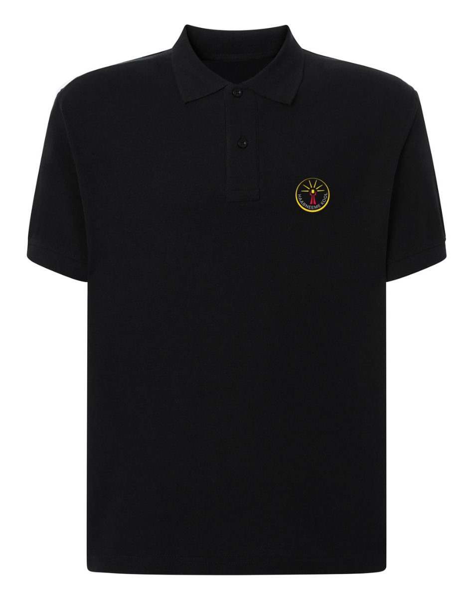 Meeste polosärk, must