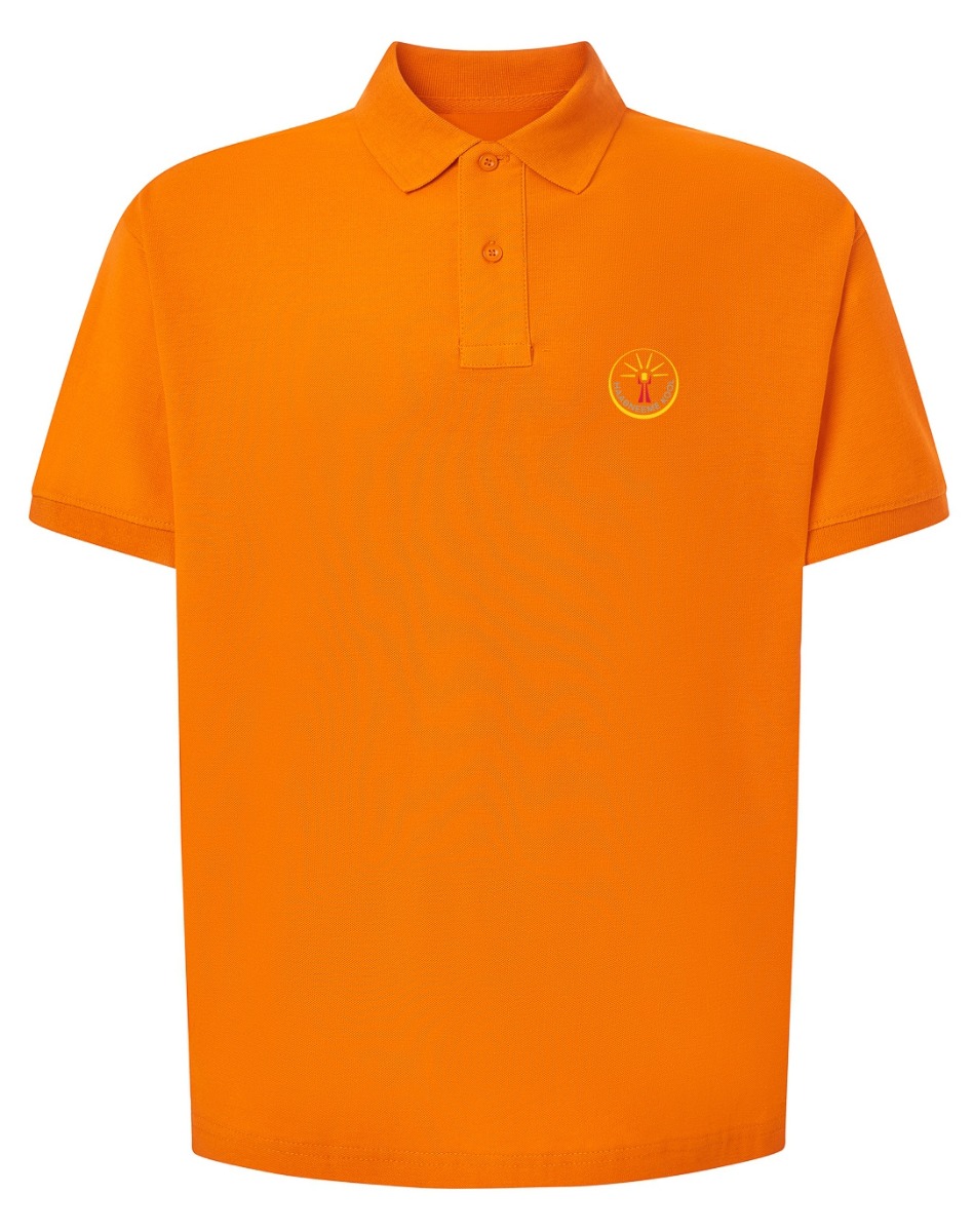 Meeste polosärk, oranz